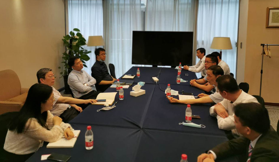 市發改委周強副主任一行蒞臨明天廣場調研鍋爐節能減排...